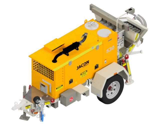 diesel engine for concrete pumps
