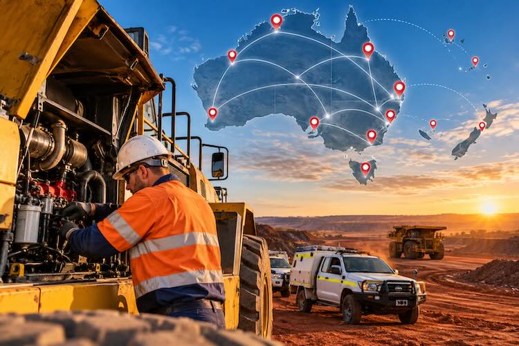 industrial engine service network
